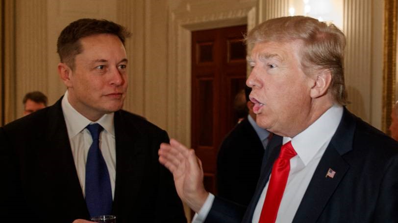 Elon musk et Donald Trump